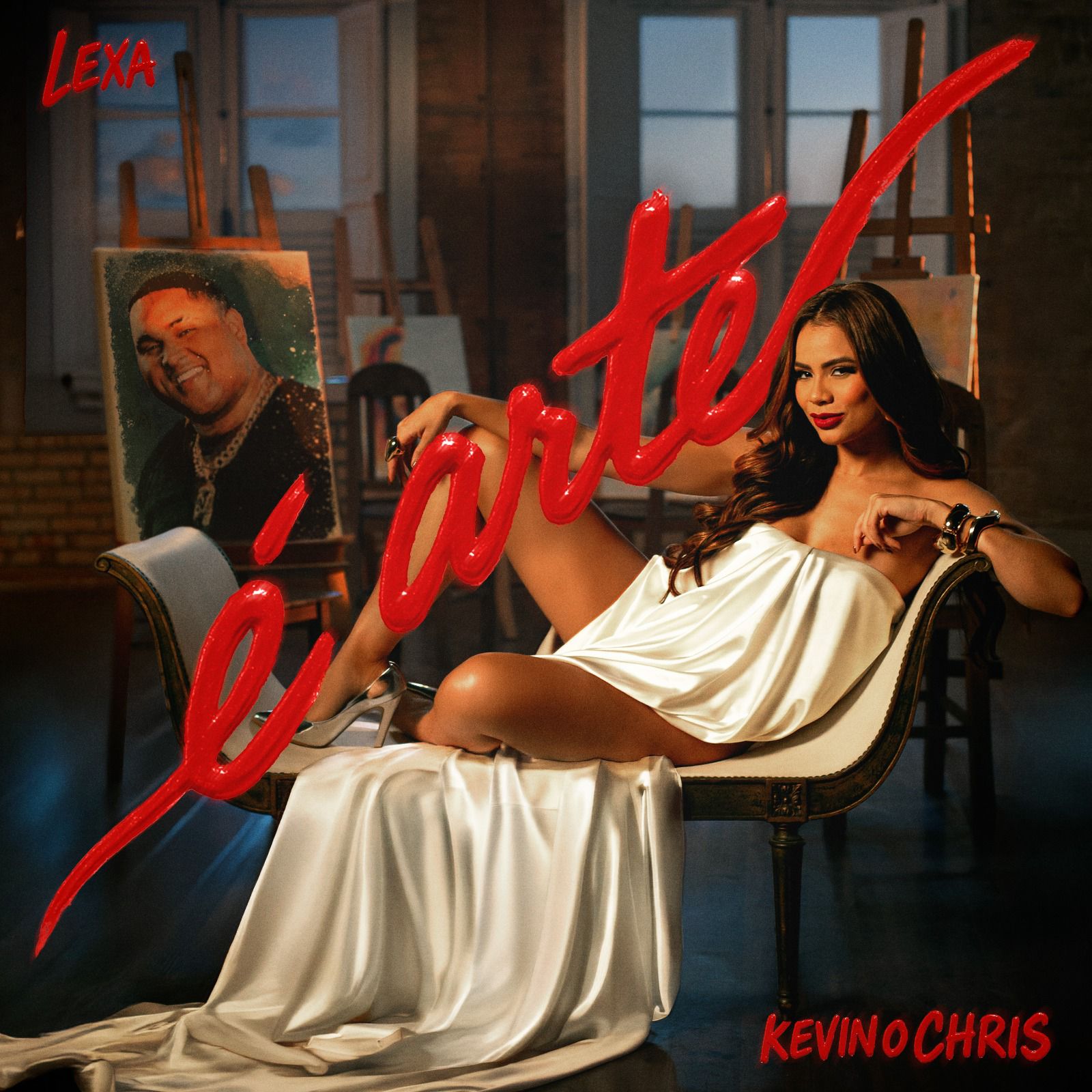 Lexa lança “É Arte” em parceria com Kevin O Chris e assina direção criativa do clipe.
