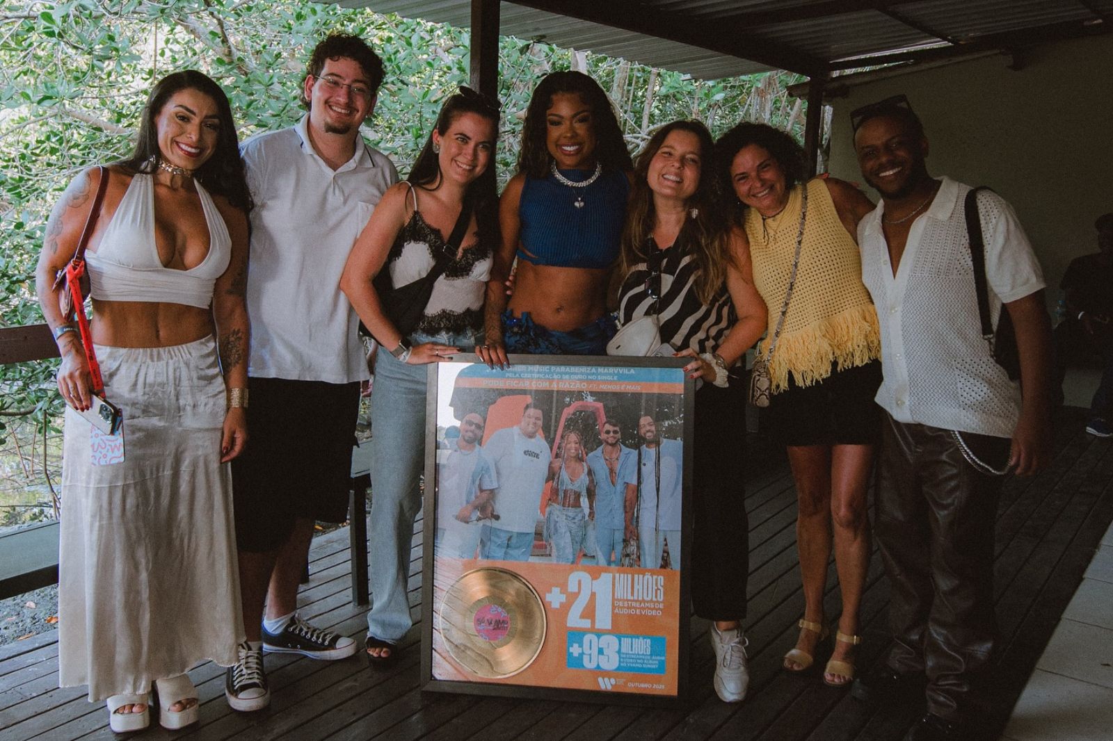 Em noite de celebração, Marvvila recebe ouro no “Só VVamo” e surpresa de Ivete Sangalo no Rio.