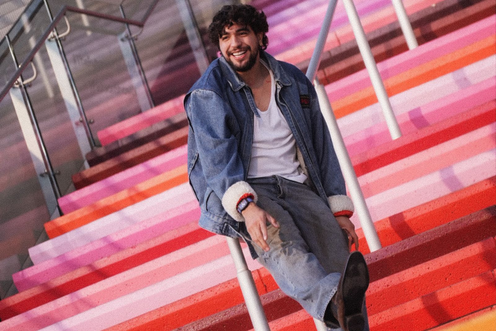 Nattan chega em Las Vegas para gravar novo audiovisual.