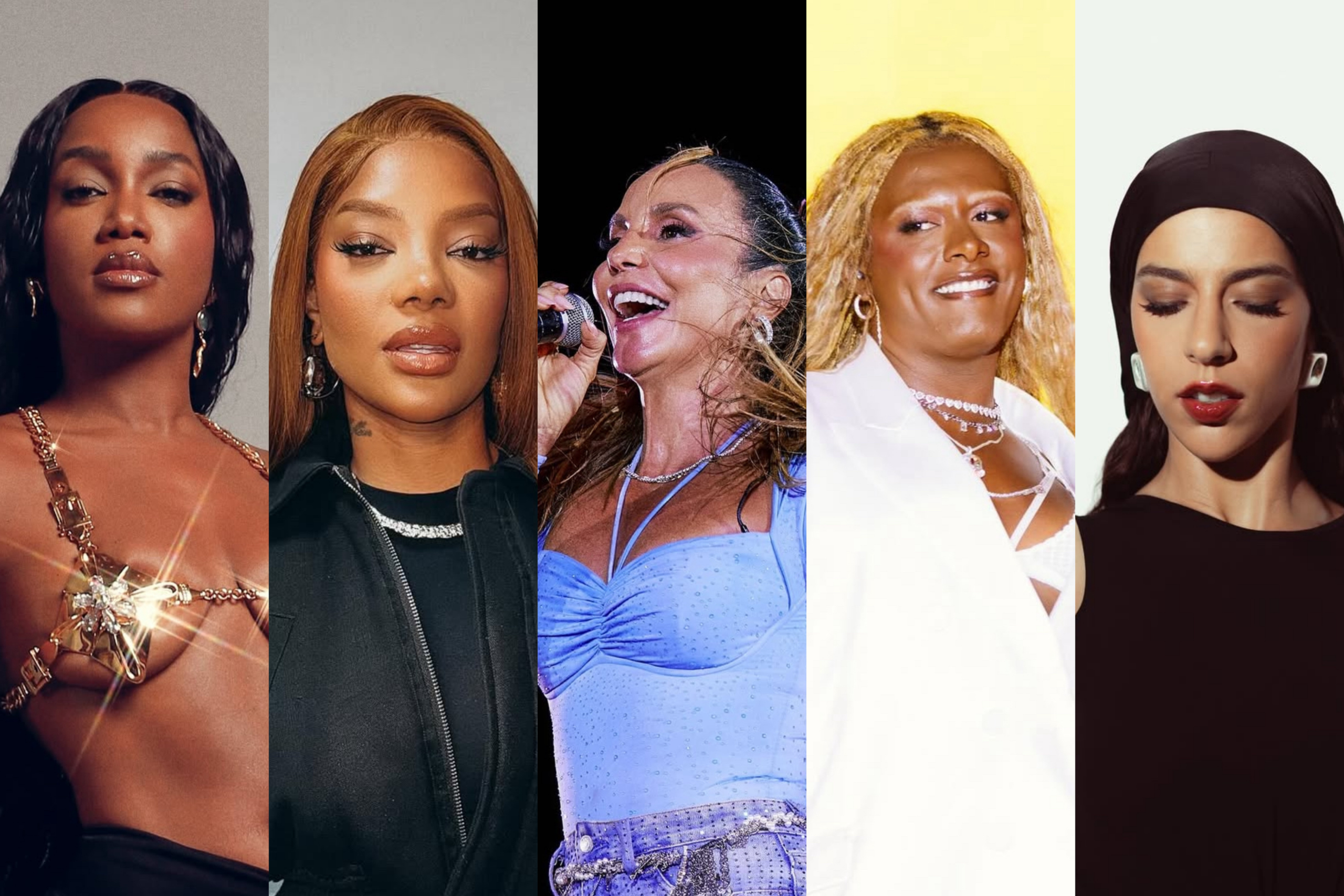 Retrospectiva 2025 do Portal Sintoniza destaca Iza, Ludmilla, Anitta, Ivete, Liniker, Marina Sena,  Thiaguinho e muito mais.