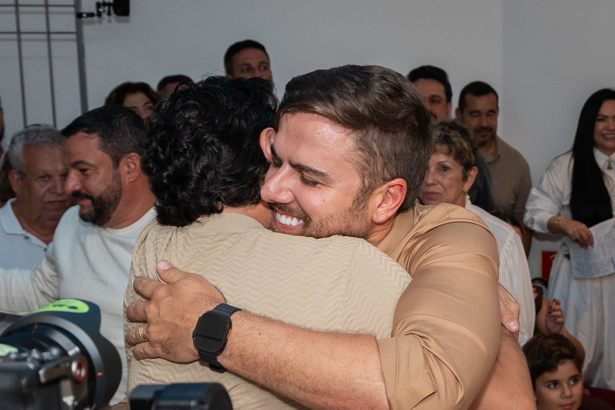 Zé Neto & Cristiano participam de Missa no Santuário Cristo Redentor.