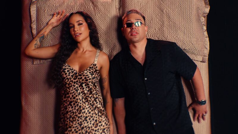 Michele Andrade aposta em novo visual de vestido e lança “Me Deixa Louca” com Japãozin.