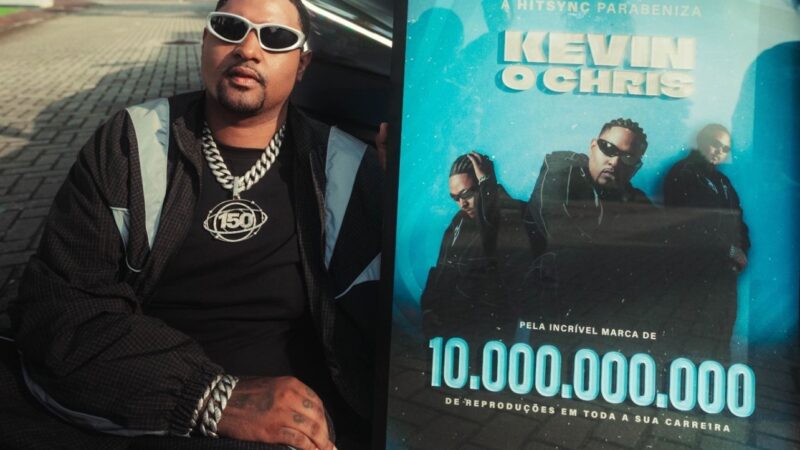 Kevin O Chris atinge a marca de 10 bilhões de streams e se consolida como fenômeno global do funk brasileiro.