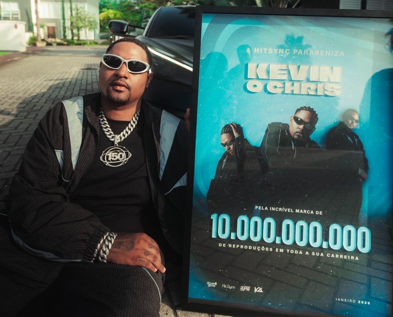 Kevin O Chris atinge a marca de 10 bilhões de streams e se consolida como fenômeno global do funk brasileiro.