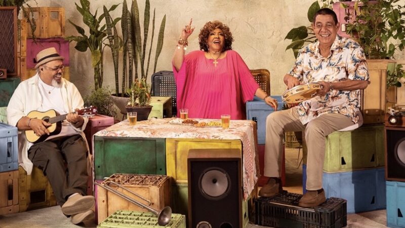 Zeca Pagodinho & Alcione & Jorge Aragão estreiam O Maior Encontro do Samba neste sábado (6), no Maracanã (RJ).