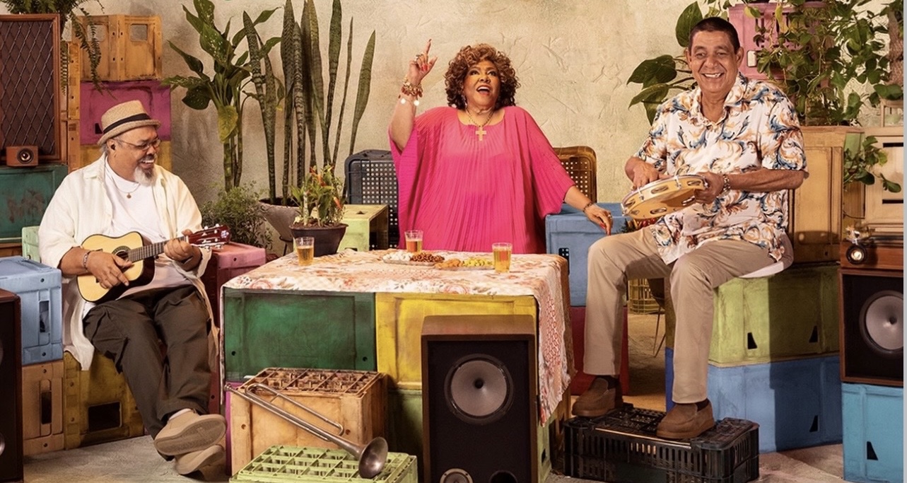 Zeca Pagodinho & Alcione & Jorge Aragão estreiam O Maior Encontro do Samba neste sábado (6), no Maracanã (RJ).