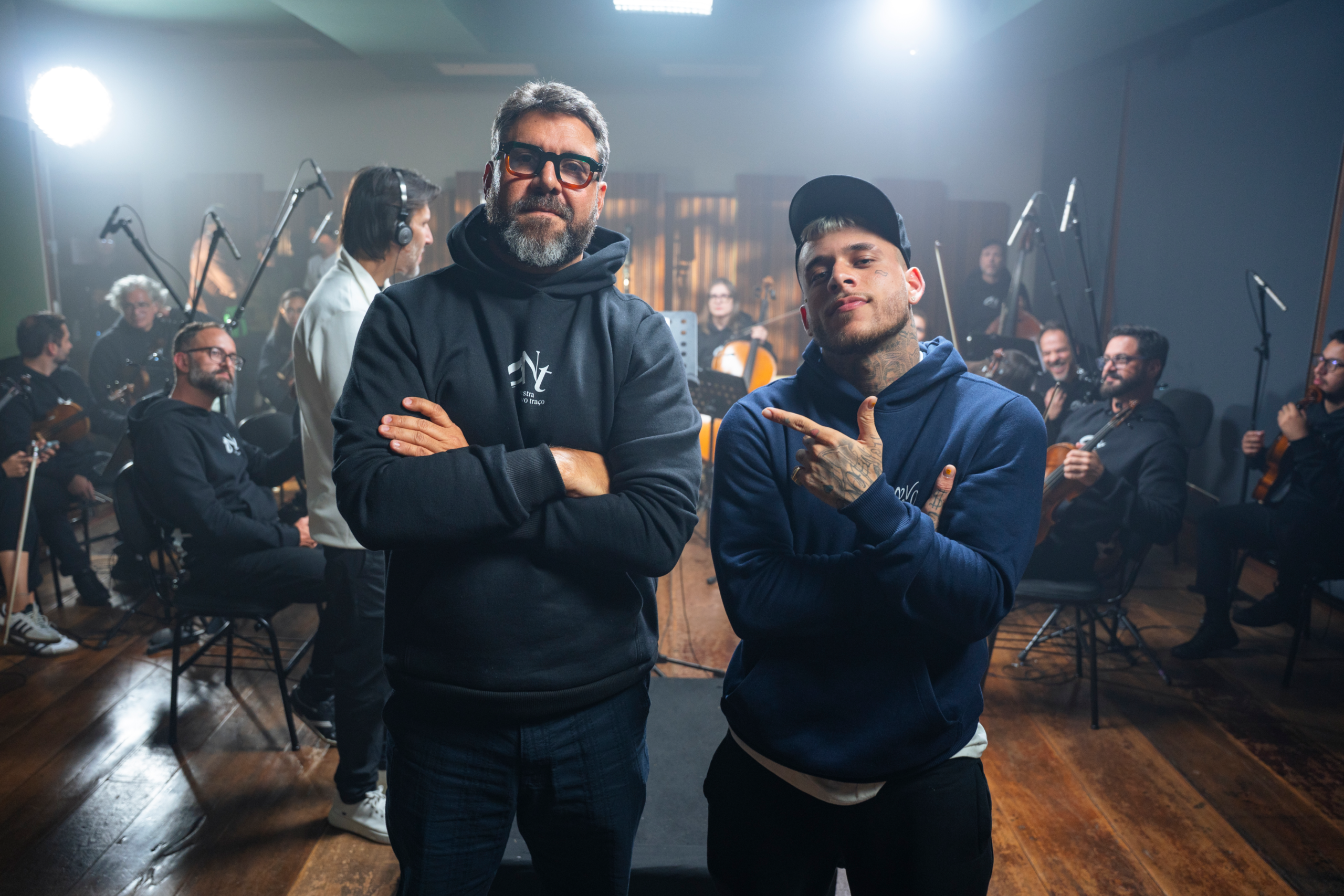 Orquestra Novo Traço e Mc Pedrinho fazem história em novo EP do projeto NT Sessions.