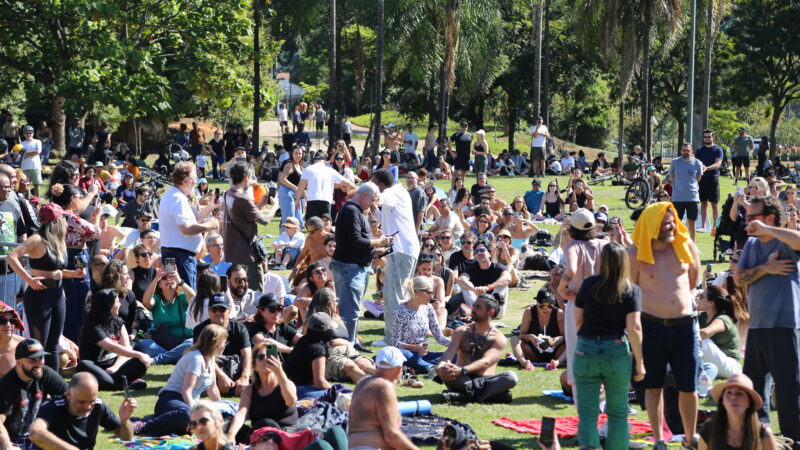 Festival Open Jazz reúne um público animado de todas as idades no Parque do Povo.