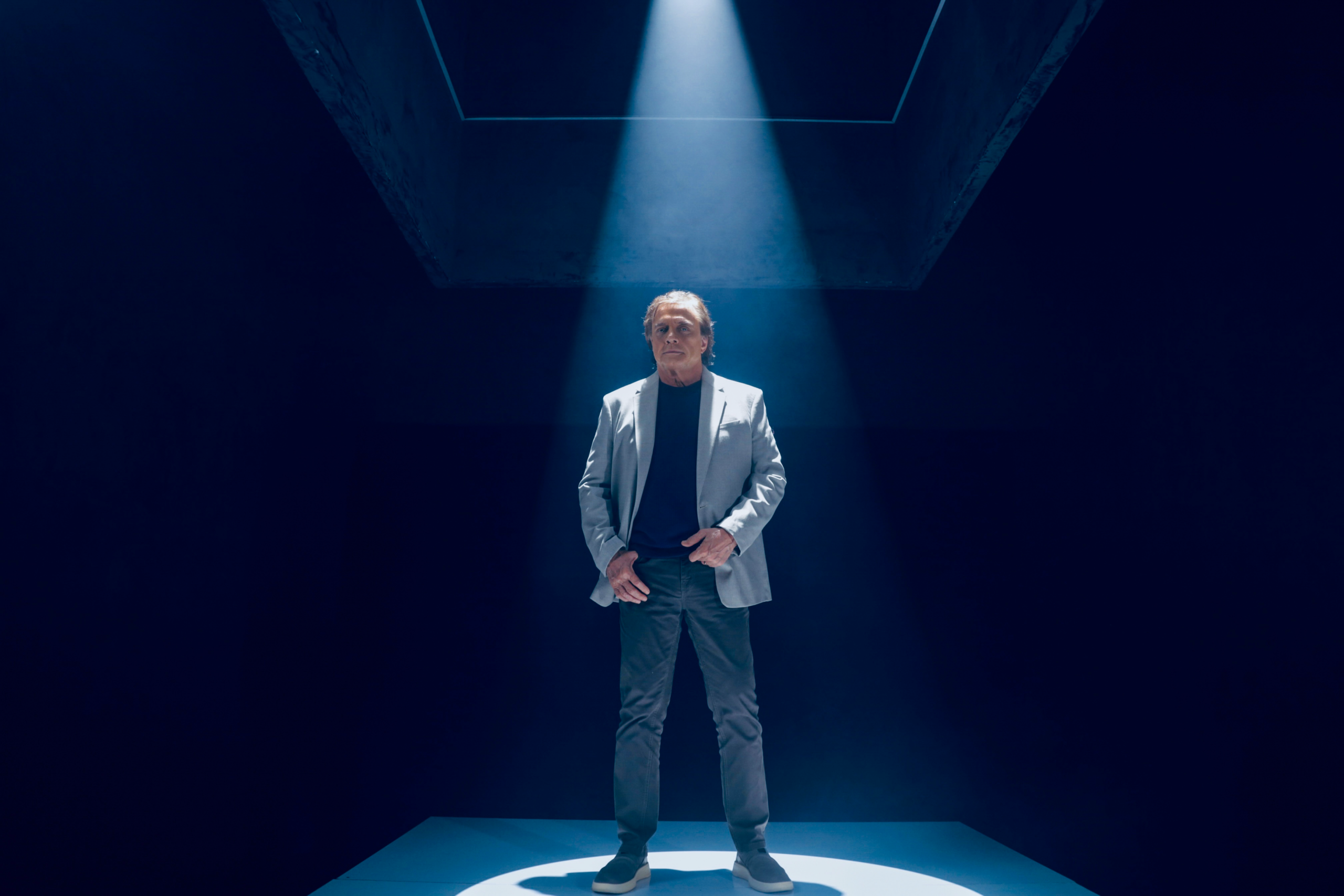 Fábio Jr. hoje no Espaço Hall.