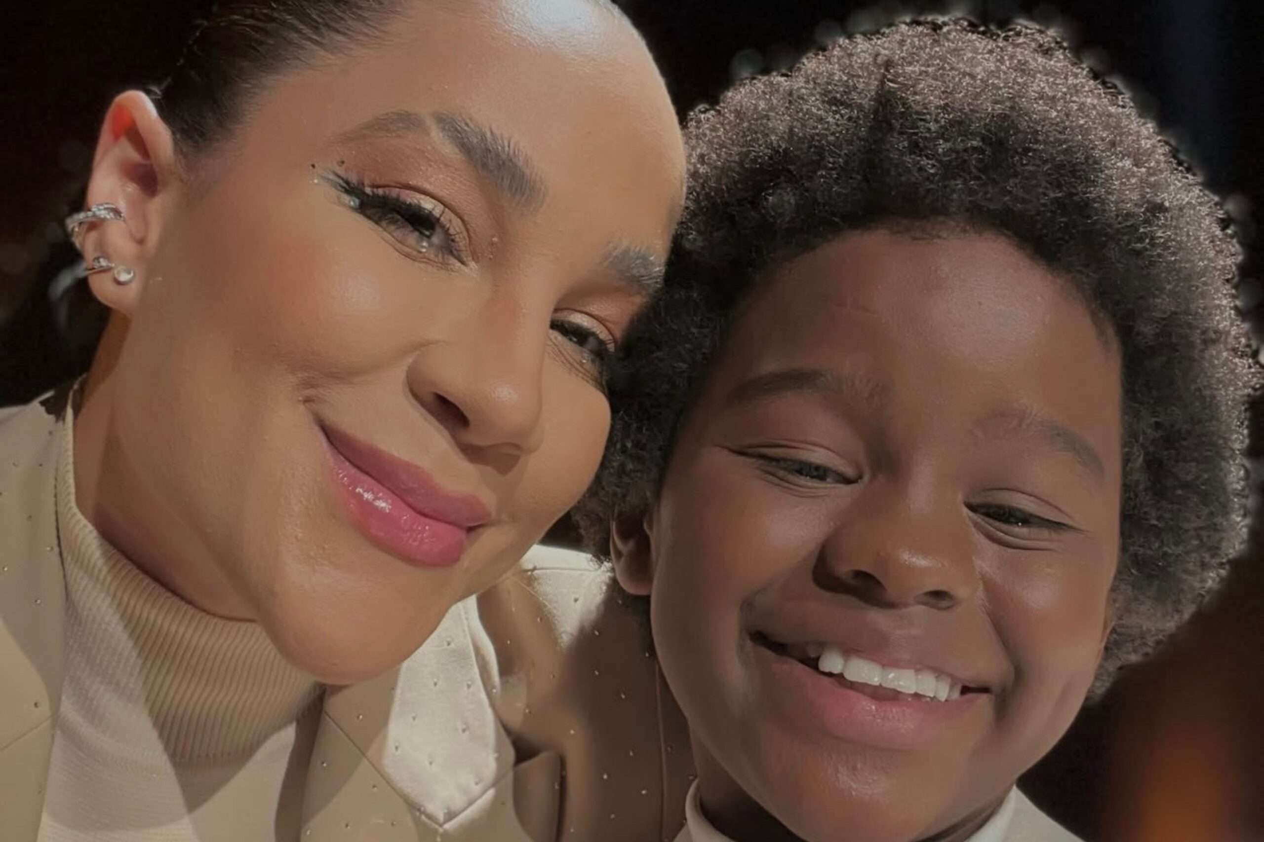 Michele Andrade grava “Dia Especial” com Luiz Gabriel, cantor mirim que viralizou nas redes e ganhou álbum da artista.