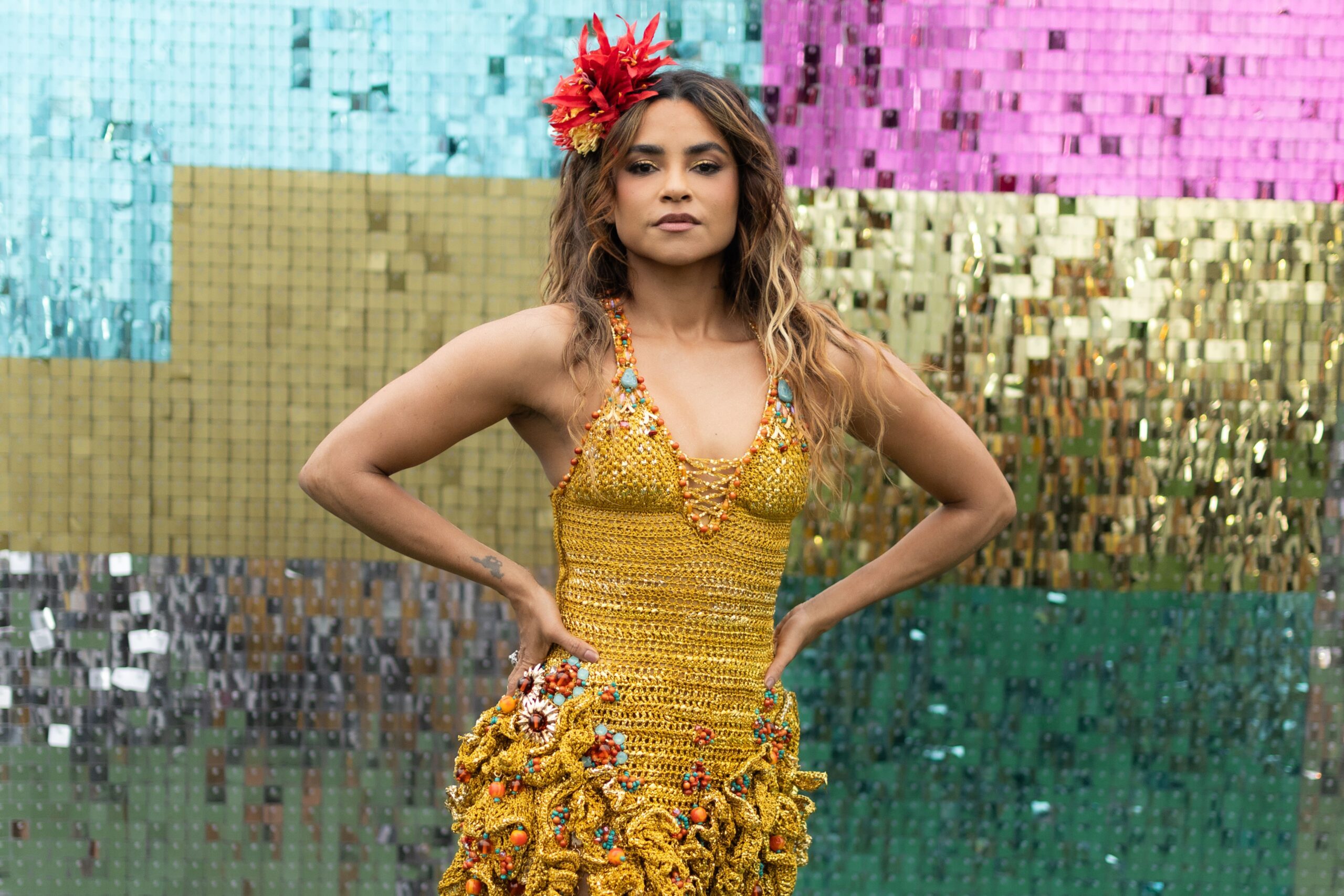 Lucy Alves leva a força do forró e da mulher nordestina ao Rock in Rio.