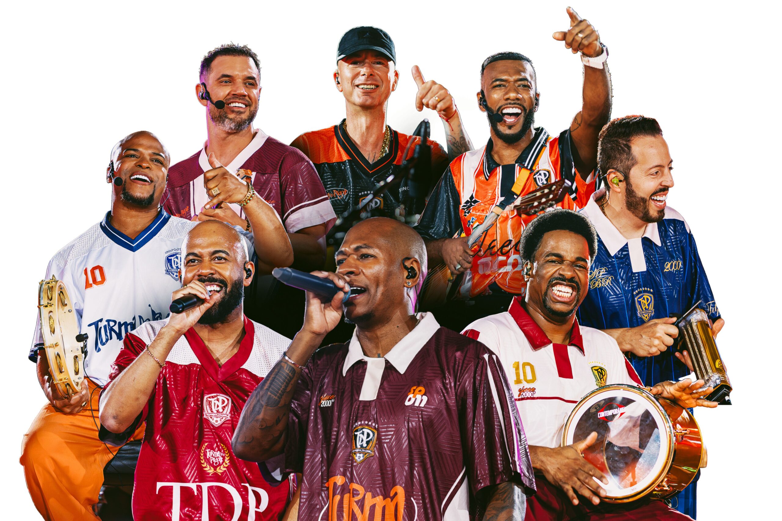 Turma do Pagode conclui “TURMA FUTEBOL CLUBE” com álbum de 17 faixas e a inédita “Fica Perfeito”